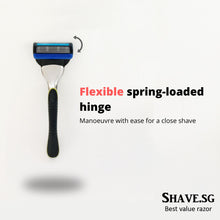 Load image into Gallery viewer, Shave.sg Premium Shaver Set (includes 4 refills)